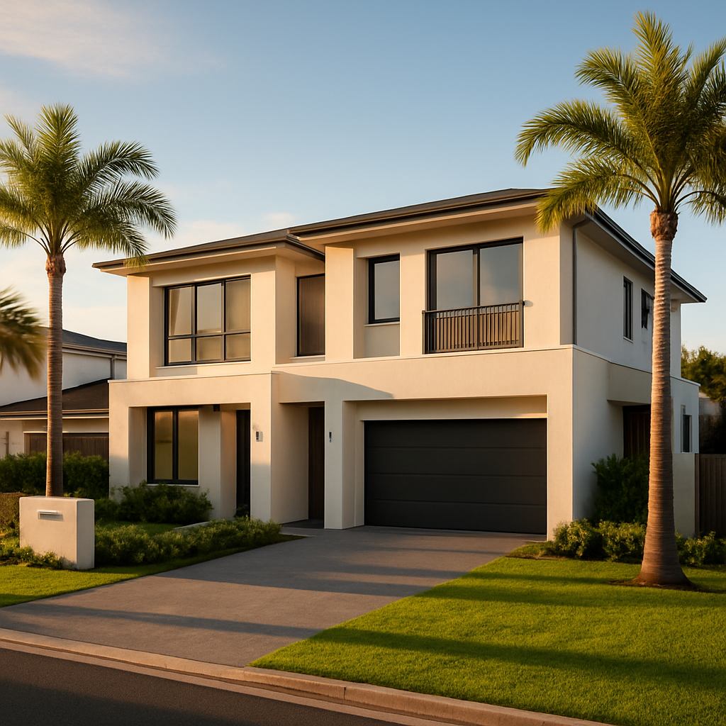 Modern investment property duplex on the Gold Coast
